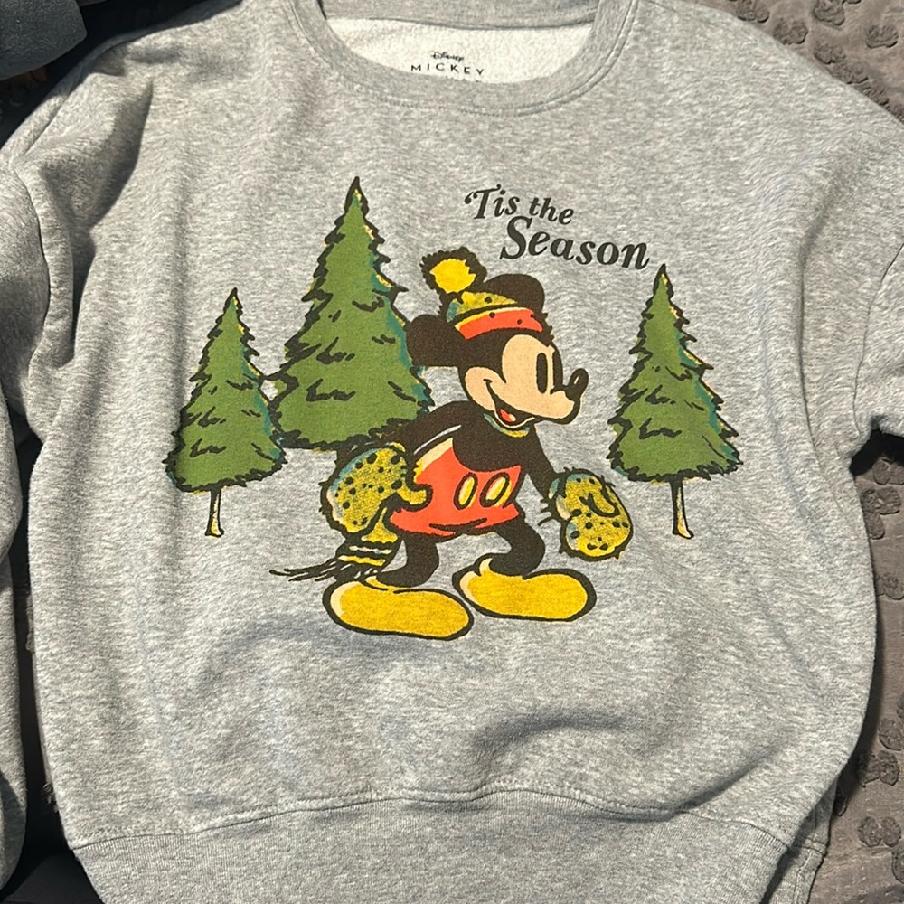Disney Winter Mickey Sweatshirt